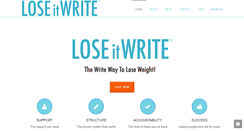 Desktop Screenshot of loseitwrite.com